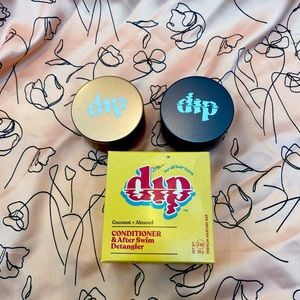 DIP after swim hair detangler/mini travel shampoo & conditioner bars